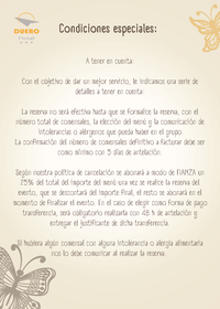 men&uacute; de eventos 7